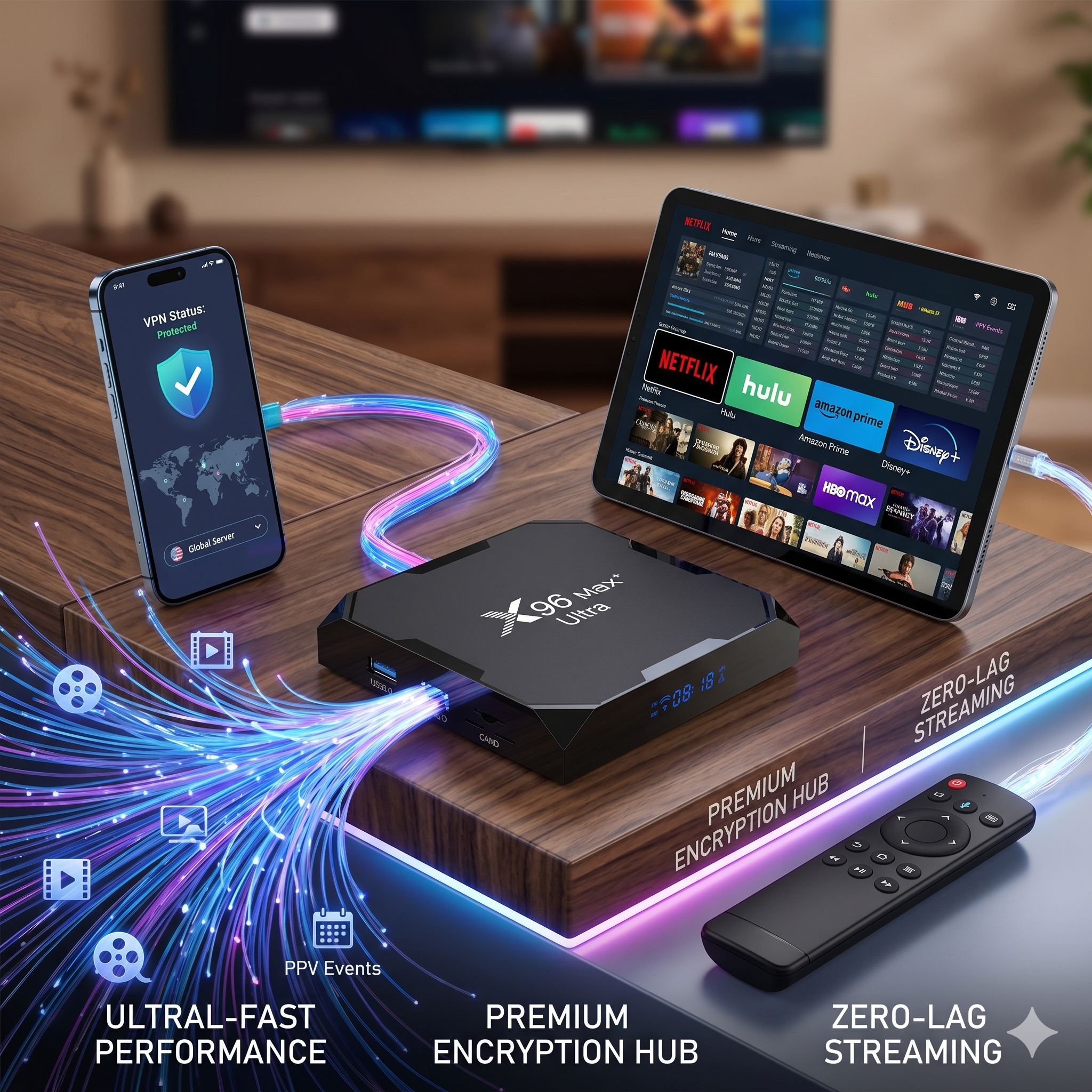TTG powered by GoStreamzz – X96 Max+ Ultra + 1-Year Pass